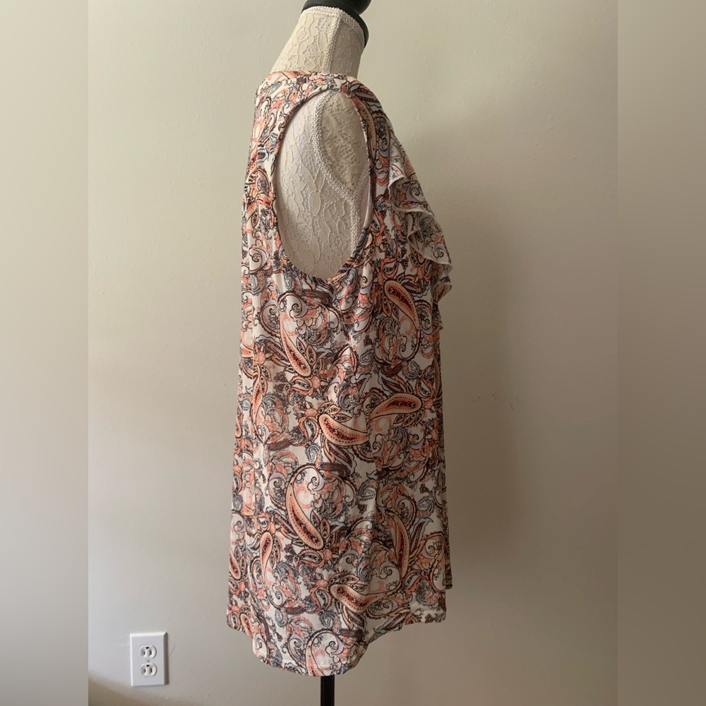 Paisley Ruffle top - Picture 5 of 11